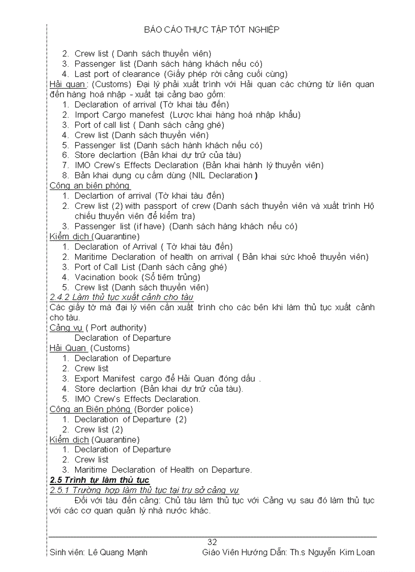 image for page Thu thập số liệu đánh giá chung tình hình hoạt động sxkd của vosco 6 tháng đầu năm 2005 2006 và nghiên cứu nghiệp vụ đại lý