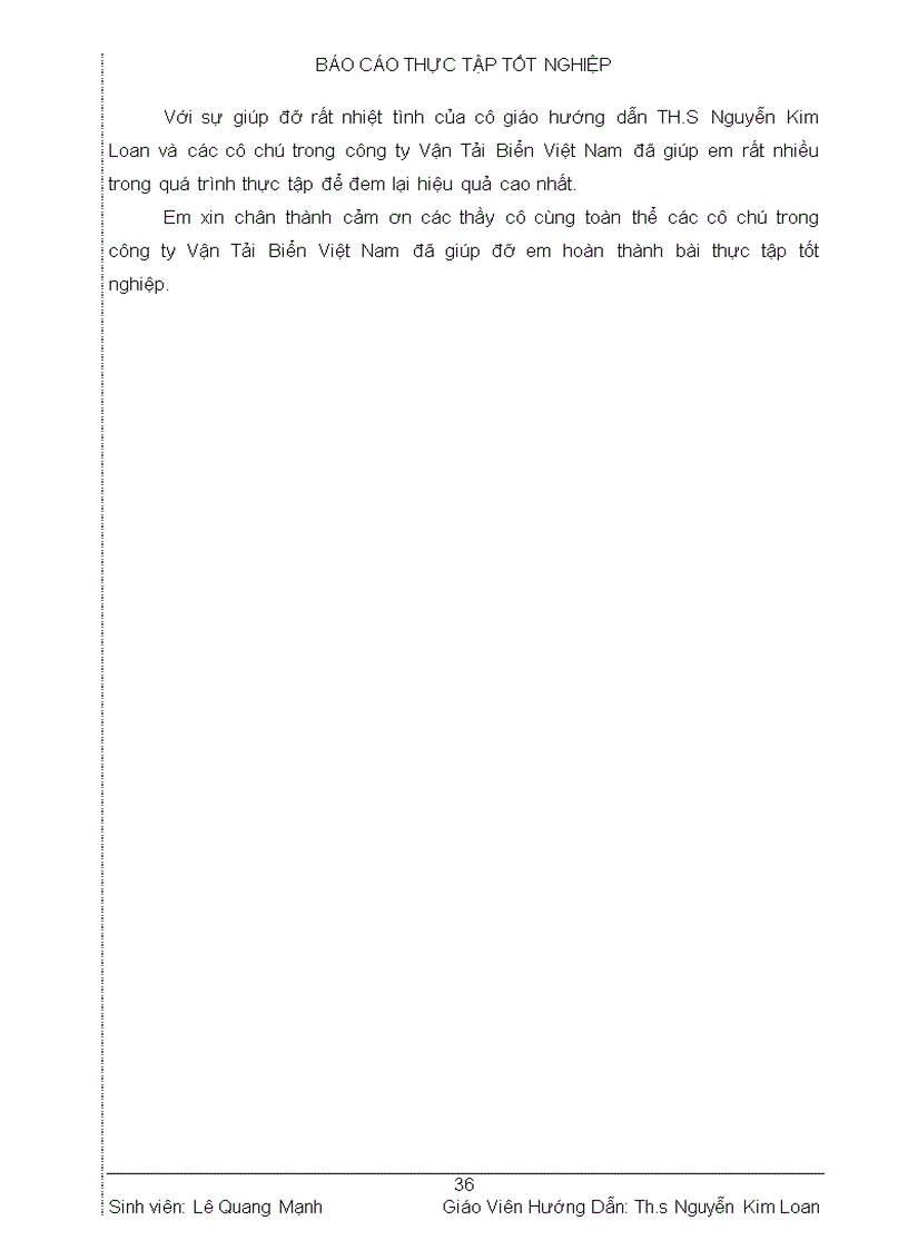 image for page Thu thập số liệu đánh giá chung tình hình hoạt động sxkd của vosco 6 tháng đầu năm 2005 2006 và nghiên cứu nghiệp vụ đại lý