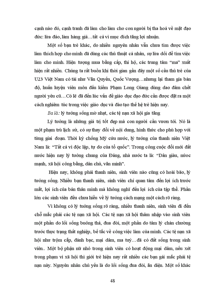 image for page Giáo dục đạo đức cho thế hệ trẻ theo tư tưởng Hồ Chí Minh Liên hệ với thực tiễn tại trường Đại học Ngoại thương