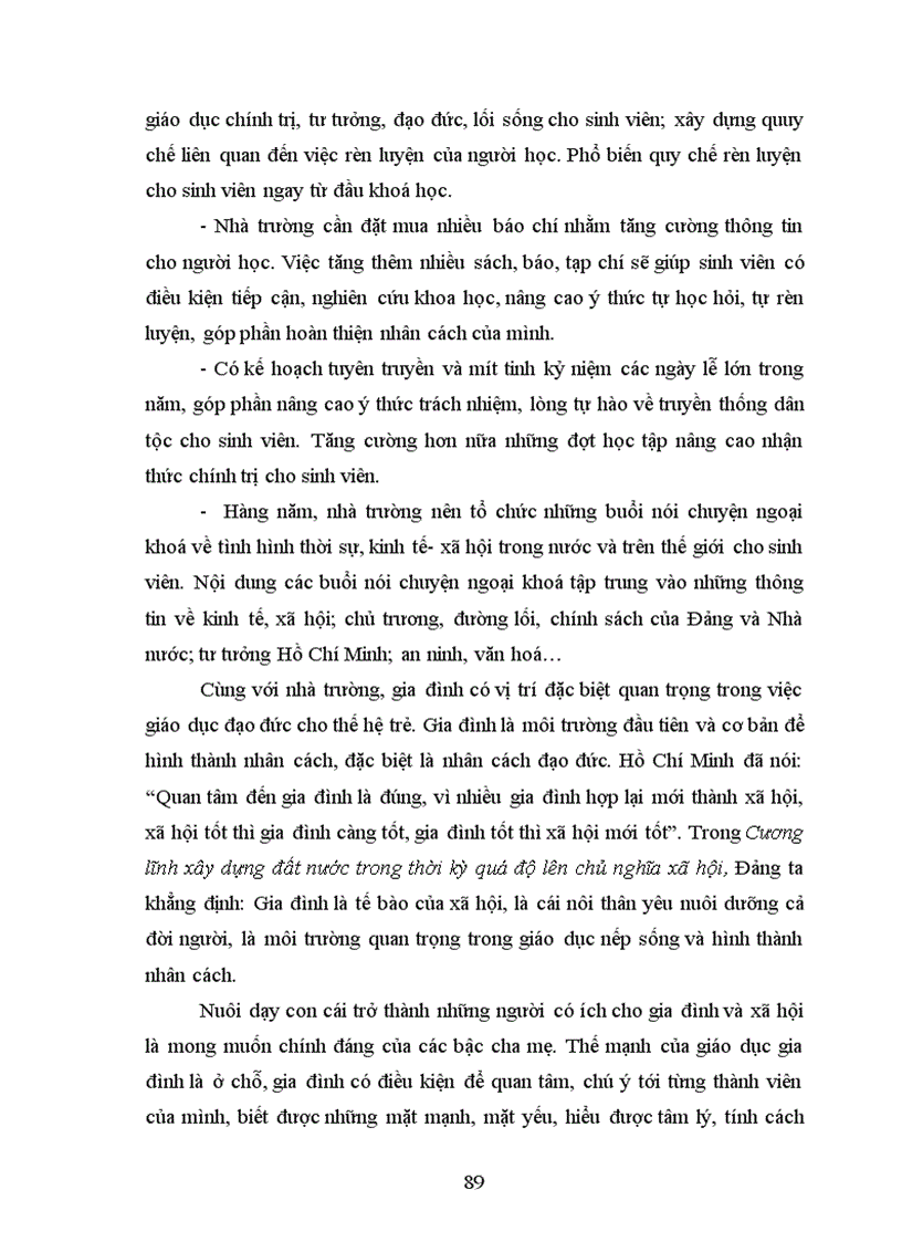 image for page Giáo dục đạo đức cho thế hệ trẻ theo tư tưởng Hồ Chí Minh Liên hệ với thực tiễn tại trường Đại học Ngoại thương