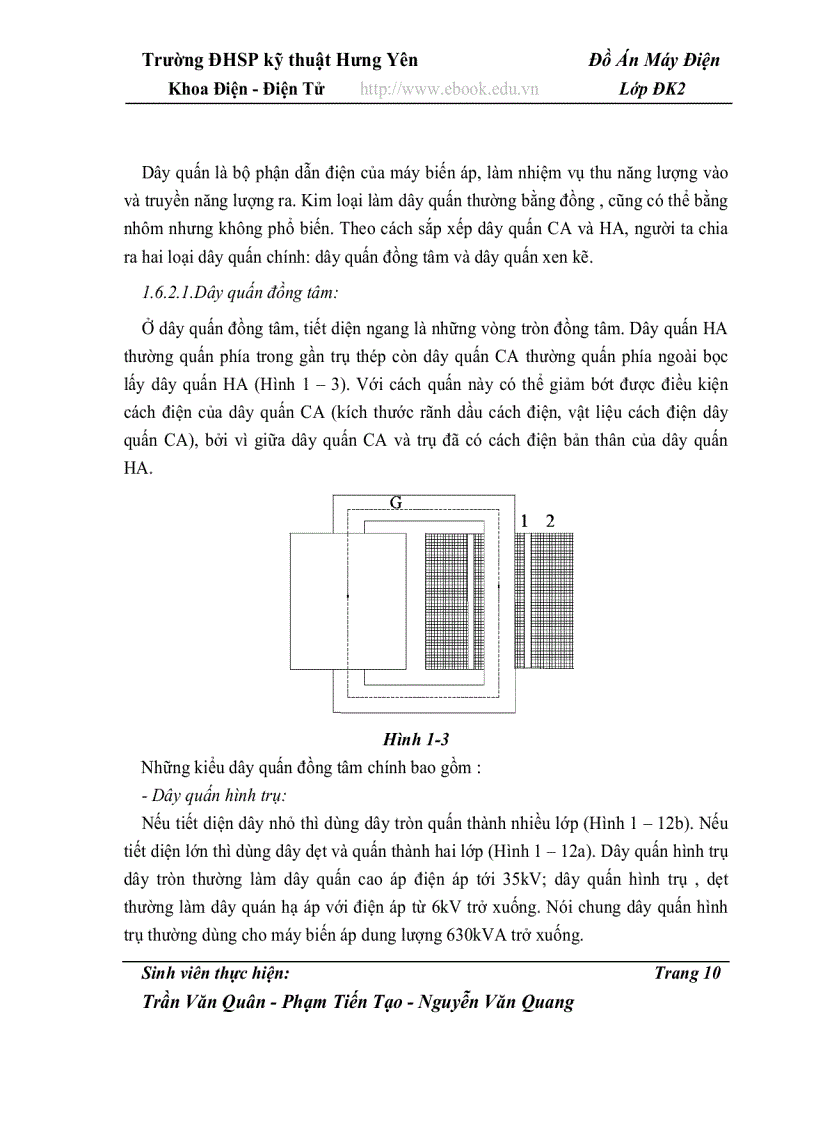 image for page Quy trình chế tạo máy biến áp 3 pha