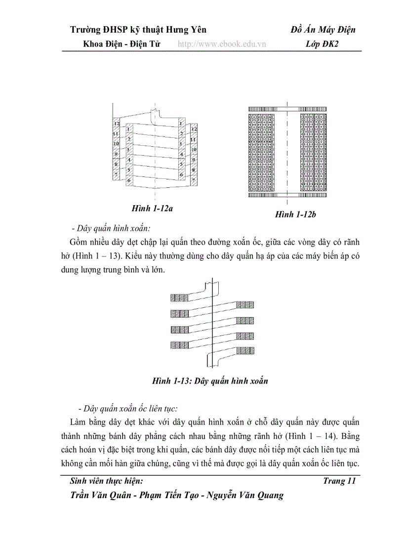 image for page Quy trình chế tạo máy biến áp 3 pha