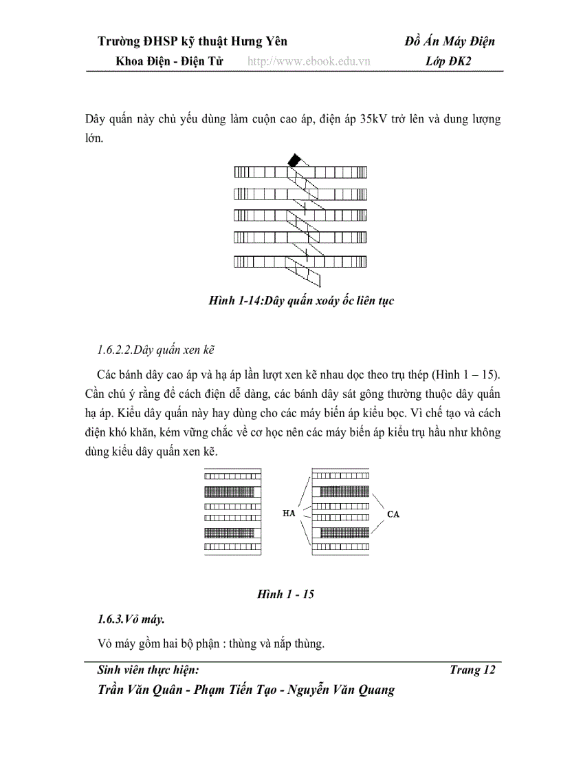 image for page Quy trình chế tạo máy biến áp 3 pha
