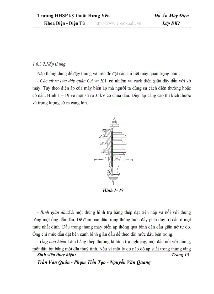 image for page Quy trình chế tạo máy biến áp 3 pha