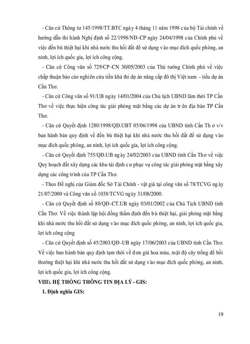 image for page Khả năng ứng dụng phần mềm mapinfo để hổ trợ cho phương án quy hoạch giải toả bồi hoàn thiệt hại đất đai ở phường an hội quận ninh kiều thành phố cần thơ