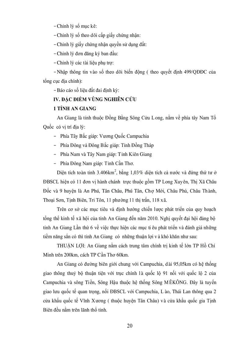 image for page Hiện trạng sử dụng đất và đánh giá tình hình biến động đất đai trên địa bàn huyện an Phú tỉnh An Giang trong Giai đoạn 2000 2005