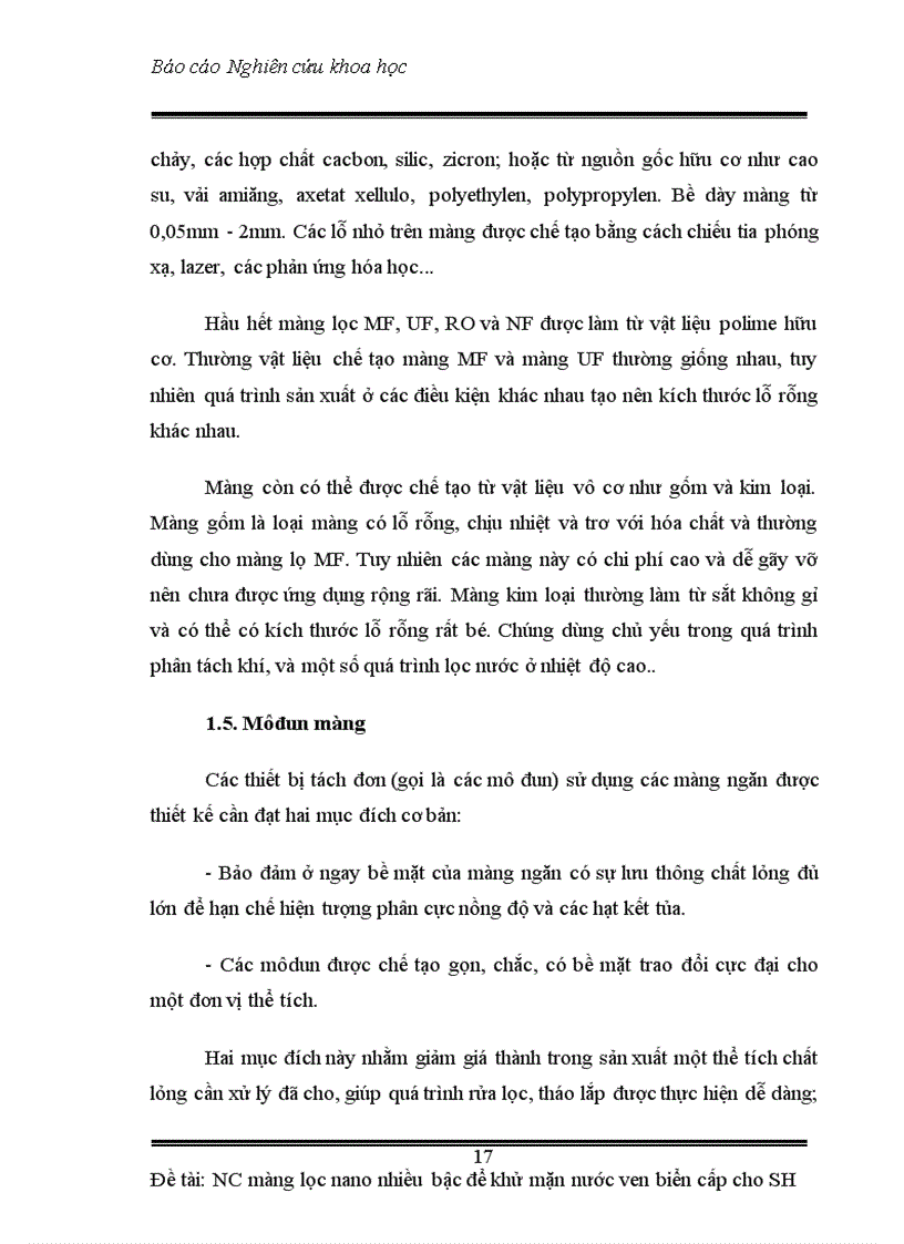image for page Báo cáo nckh nghiên cứu sử dụng màng lọc nano nhiều bậc để khử mặn nước ven biển cấp cho sinh hoạt