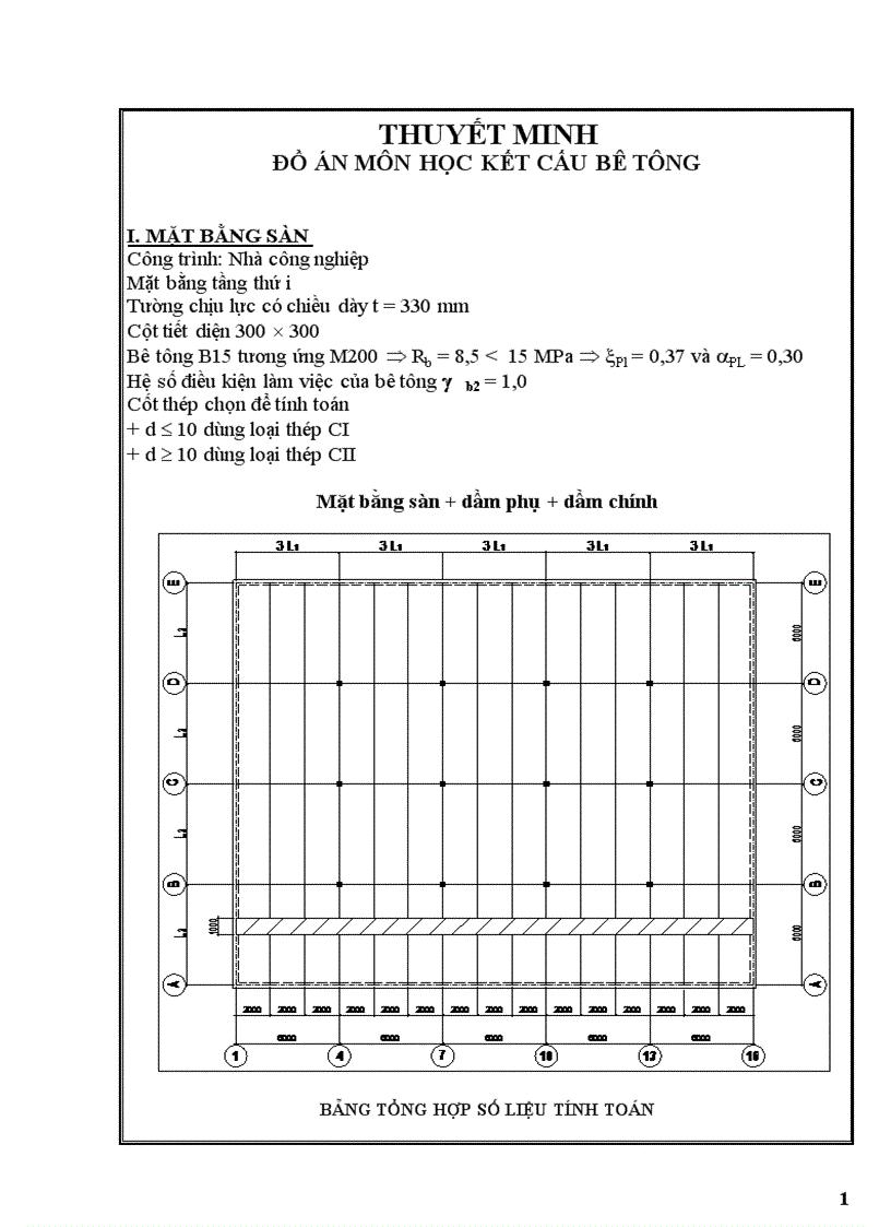 image for page Đồ án môn học kết cấu bê tông