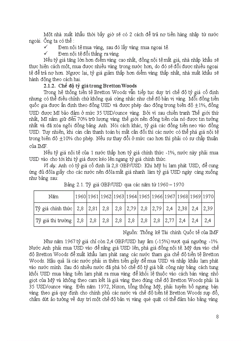 image for page Thực trạng điều hành chính sách tỷ giá và quản lý ngoại hối của việt nam hiện nay 83 trang