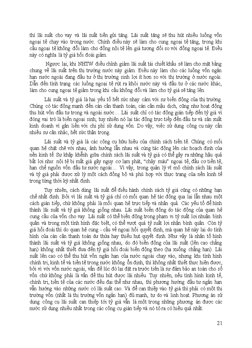 image for page Thực trạng điều hành chính sách tỷ giá và quản lý ngoại hối của việt nam hiện nay 83 trang