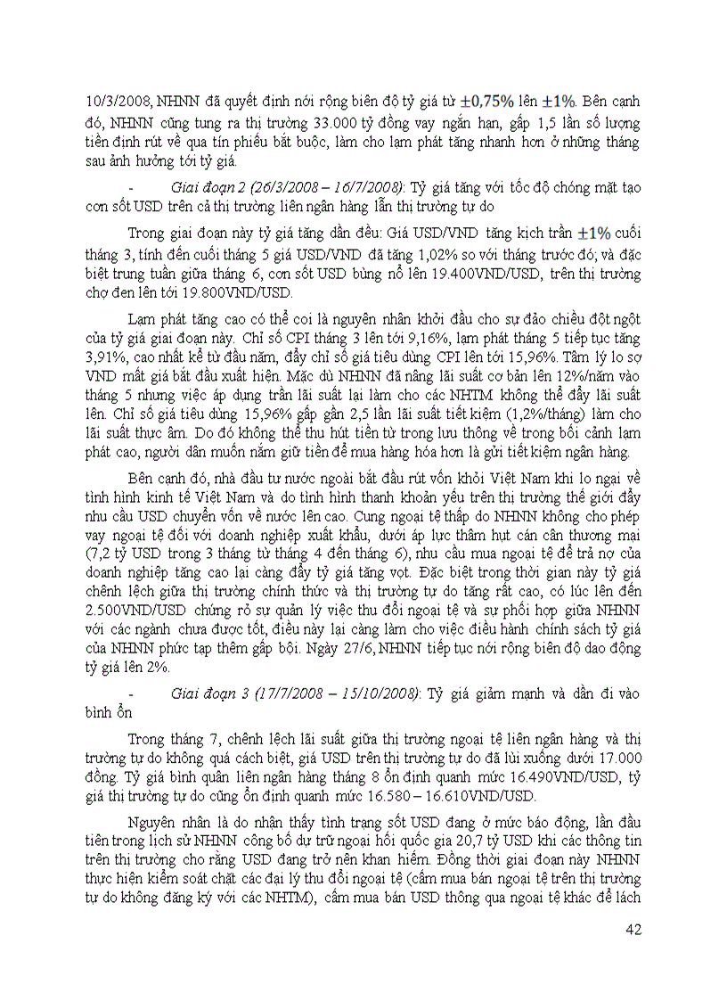 image for page Thực trạng điều hành chính sách tỷ giá và quản lý ngoại hối của việt nam hiện nay 83 trang