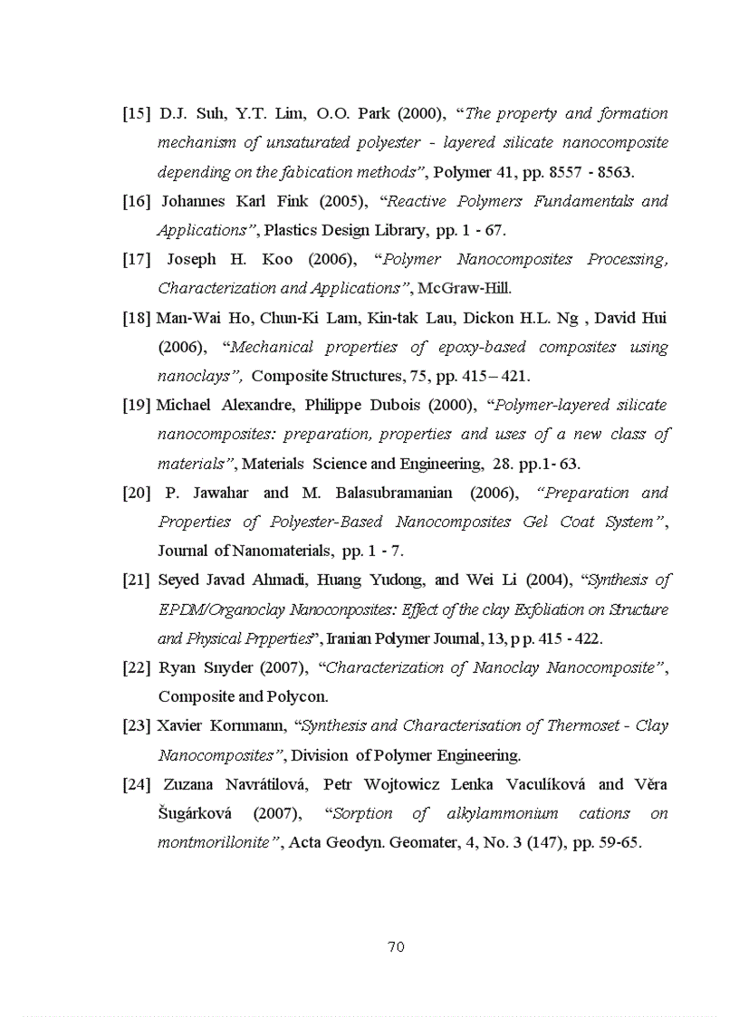 image for page Nghiên cứu ảnh hưởng của sét hữu cơ đến các tính chất của epoxy
