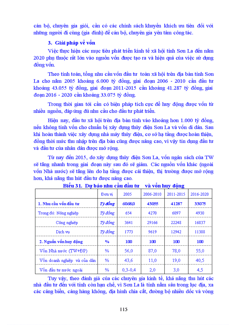 image for page Quy hoạch tổng thể phát triển kinh tế xã hội tỉnh Sơn La thời kỳ 2006 2020