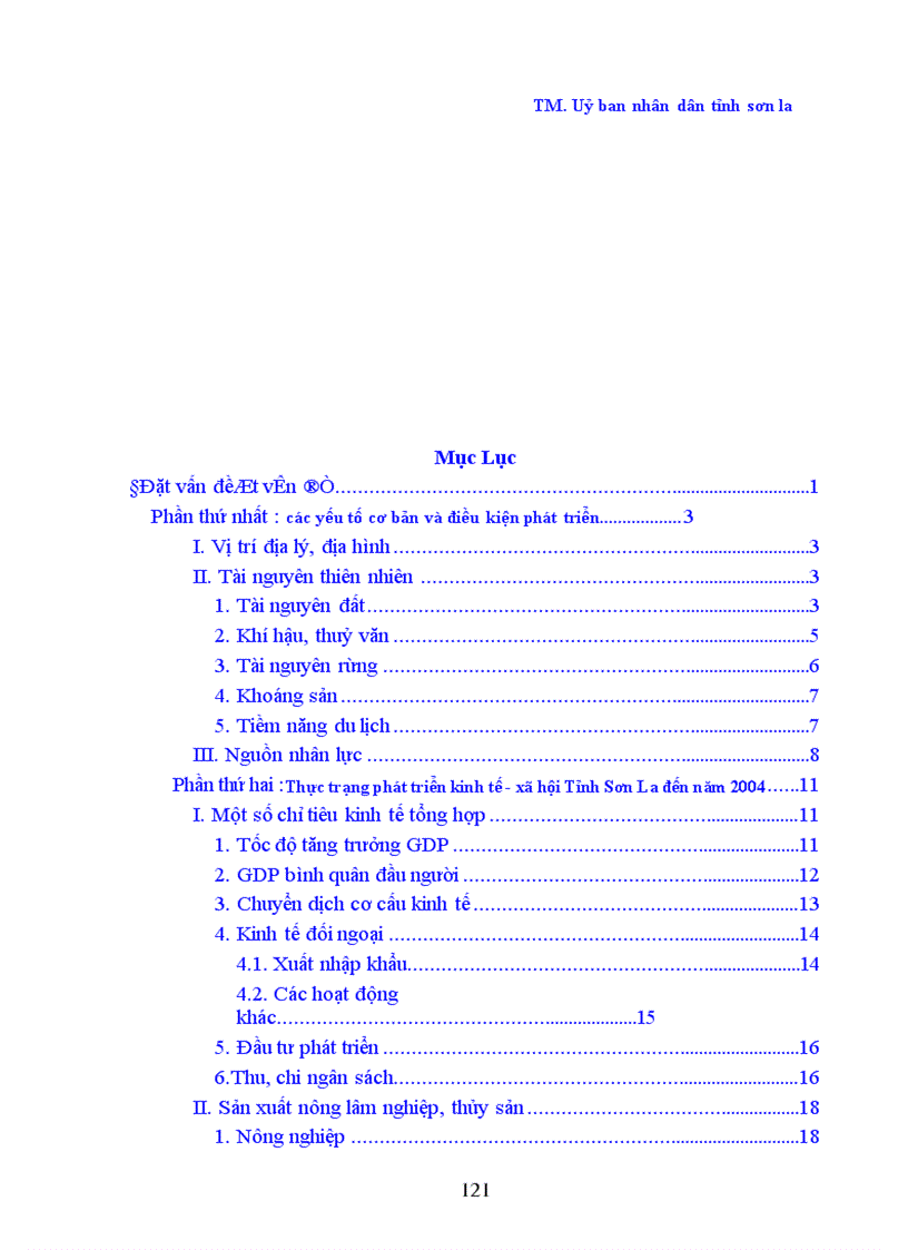 image for page Quy hoạch tổng thể phát triển kinh tế xã hội tỉnh Sơn La thời kỳ 2006 2020