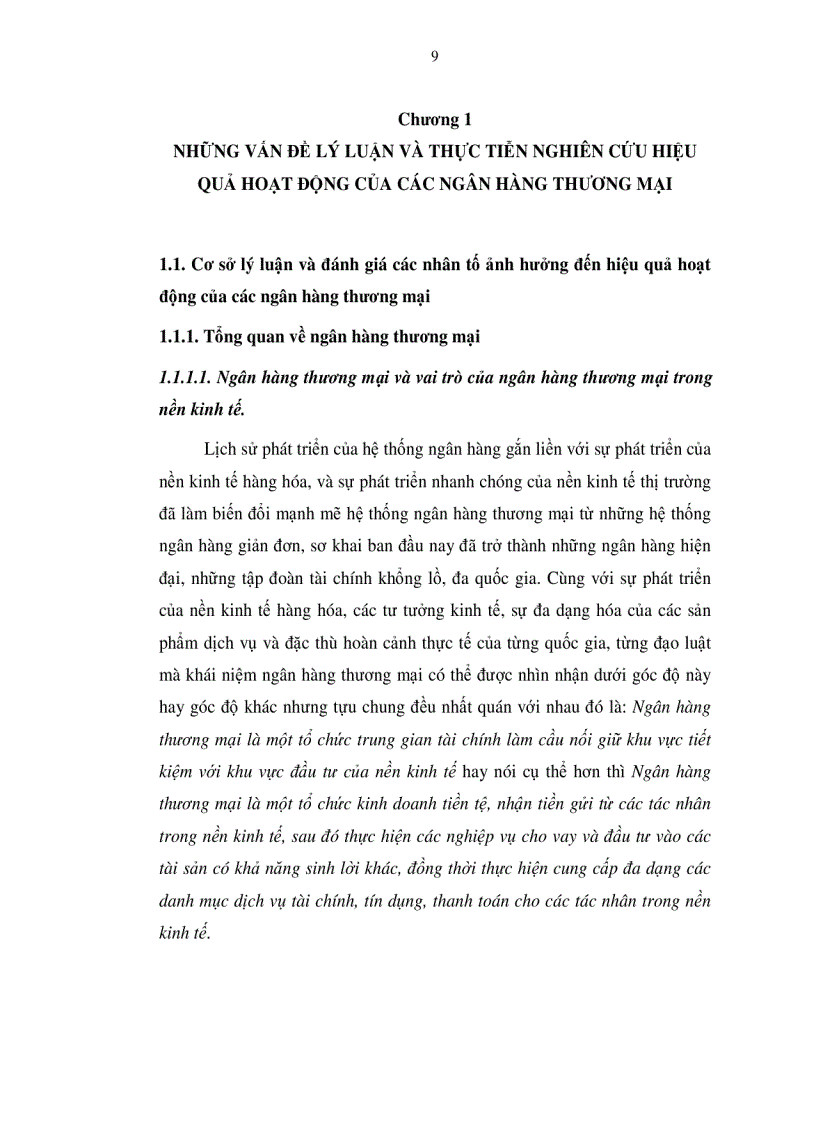 image for page Phân tích các nhân tố ảnh hưởng đến hiệu quả hoạt động của các ngân hàng thương mại ở Việt Nam