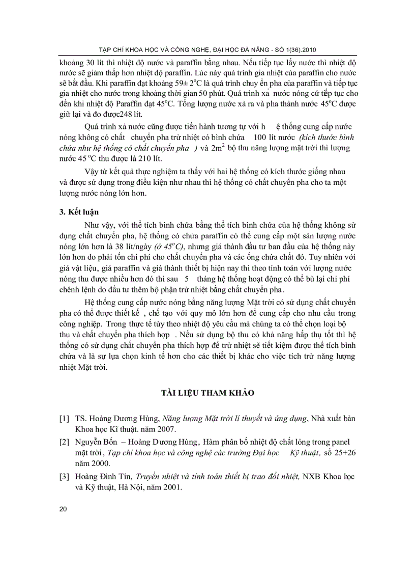 image for page Nckh Nghiên c ứu hệ thống tích trữ năng lượng nhiệt mặt trời