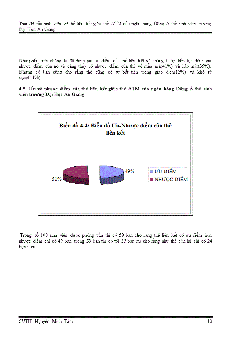 image for page Thái độ của sinh viên về thẻ liên kết giữa thẻ ATM của ngân hàng Đông Á thẻ sinh viên trường Đại Học An Giang