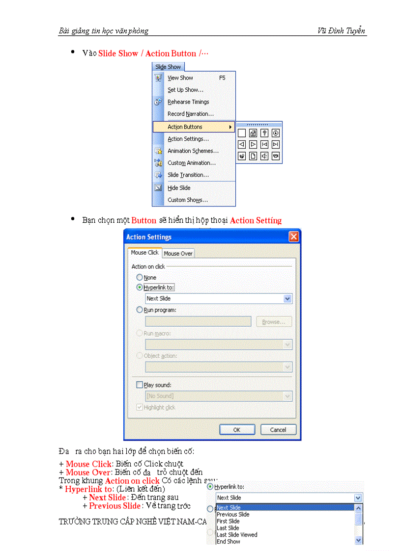 image for page Giáo trình tin học văn phòng