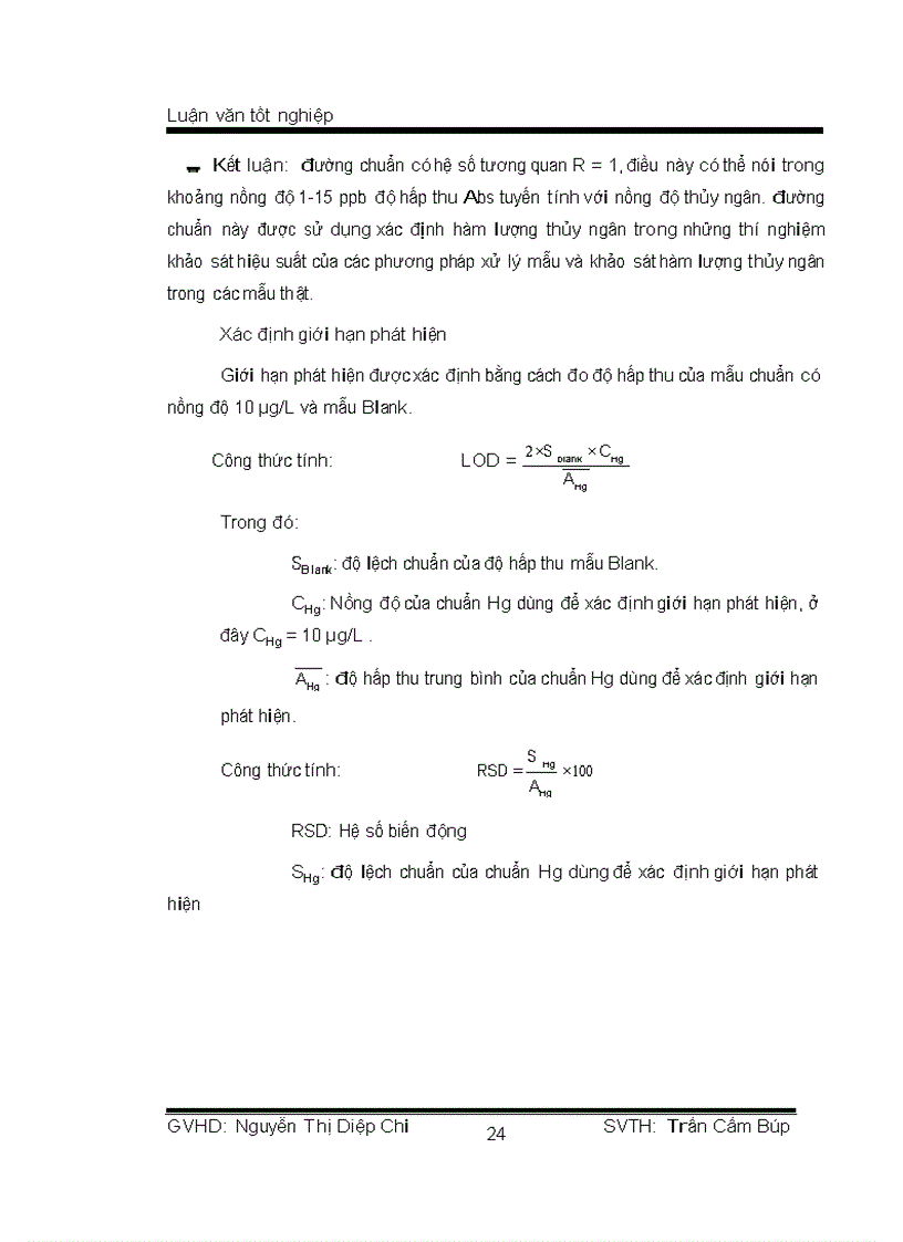 image for page Khảo sát các phương pháp xử lý mẫu phân tích thủy ngân trong thủy sản bằng kỹ thuật HG AAS Hydride Generation Atomic Absorption Spectrometry