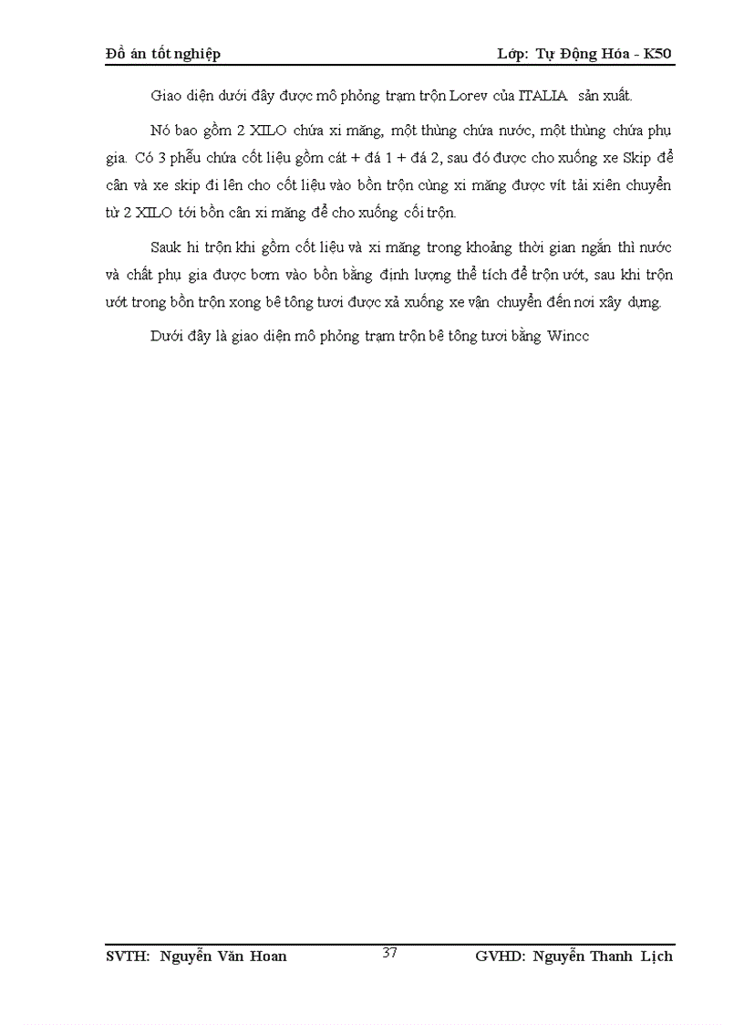 image for page Ứng dụng PLC S7 300 để điều khiển trạm trộn bê tông tươi tự động