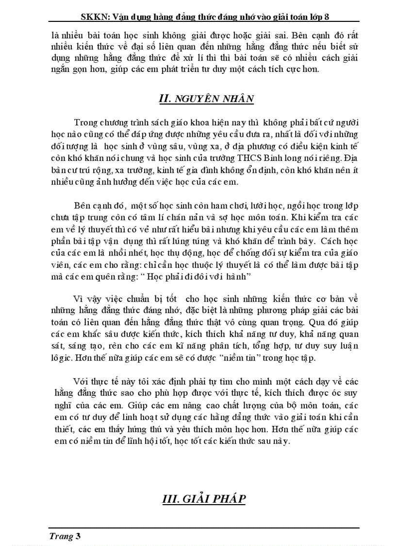 image for page Vận dụng hằng đẳng thức đáng nhớ vào giải toán lớp 8