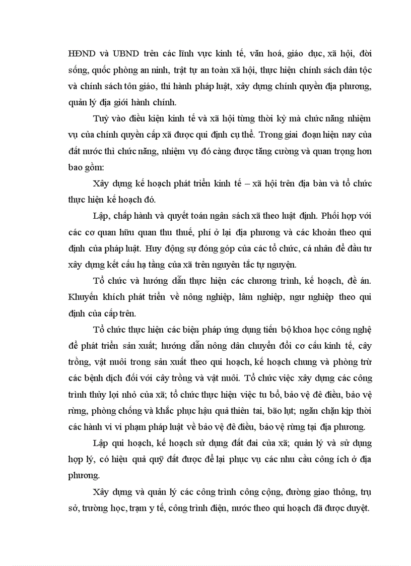 image for page Bài thu hoạch Xây dựng kiện toàn bộ máy chính quyền cấp xã
