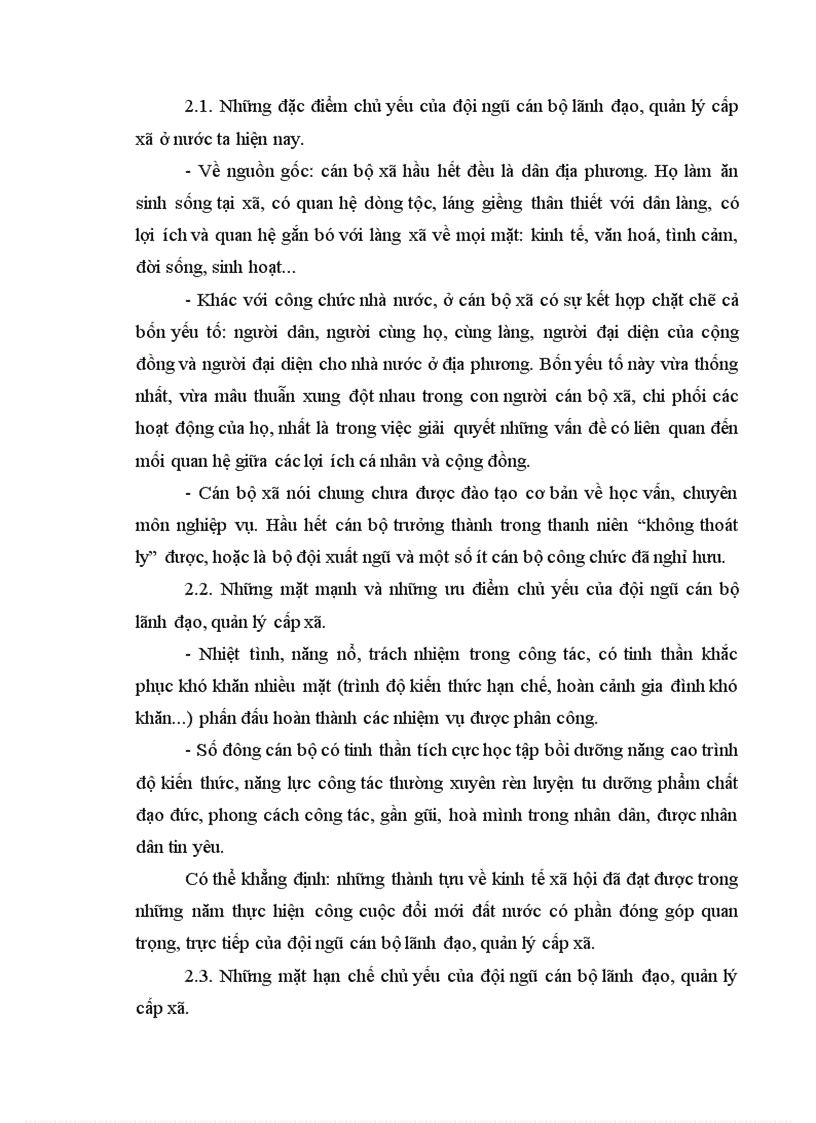 image for page Bài thu hoạch Xây dựng kiện toàn bộ máy chính quyền cấp xã