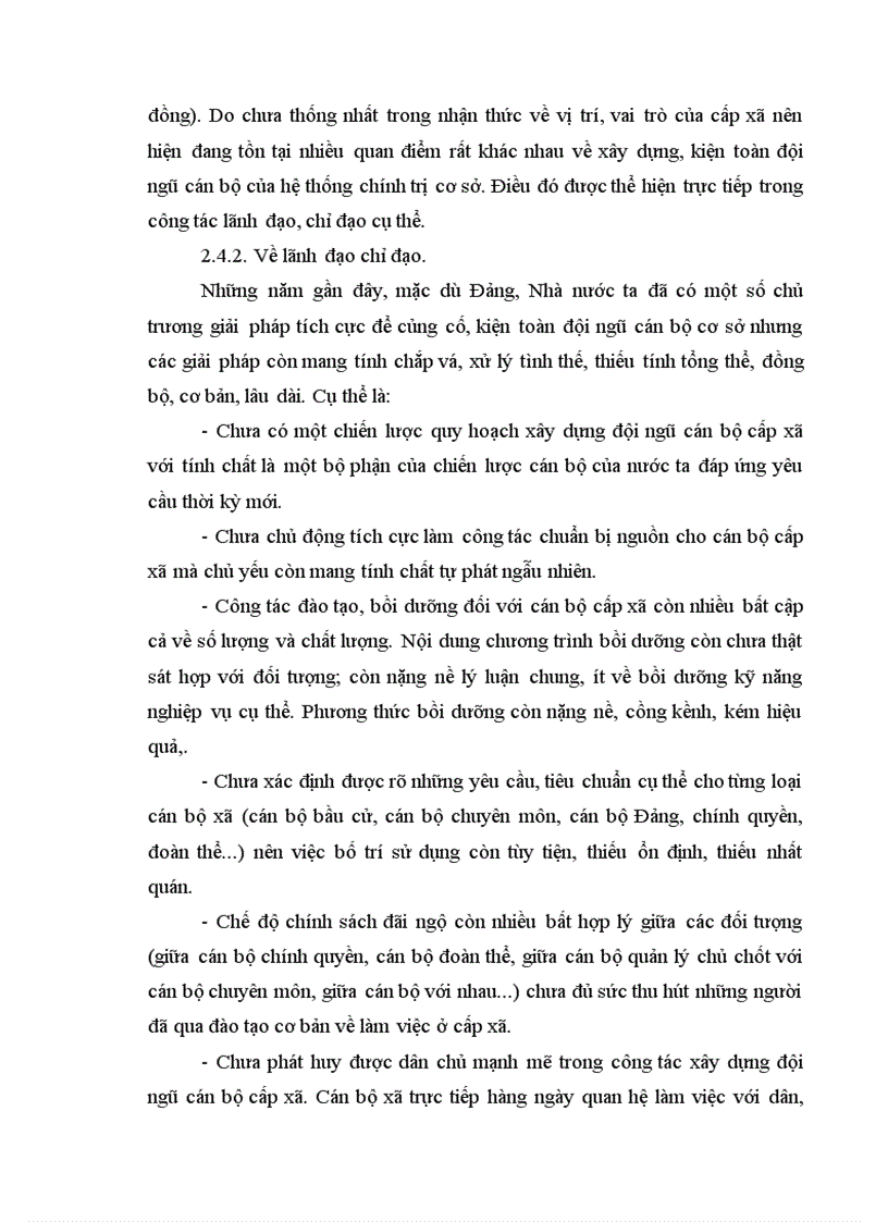 image for page Bài thu hoạch Xây dựng kiện toàn bộ máy chính quyền cấp xã
