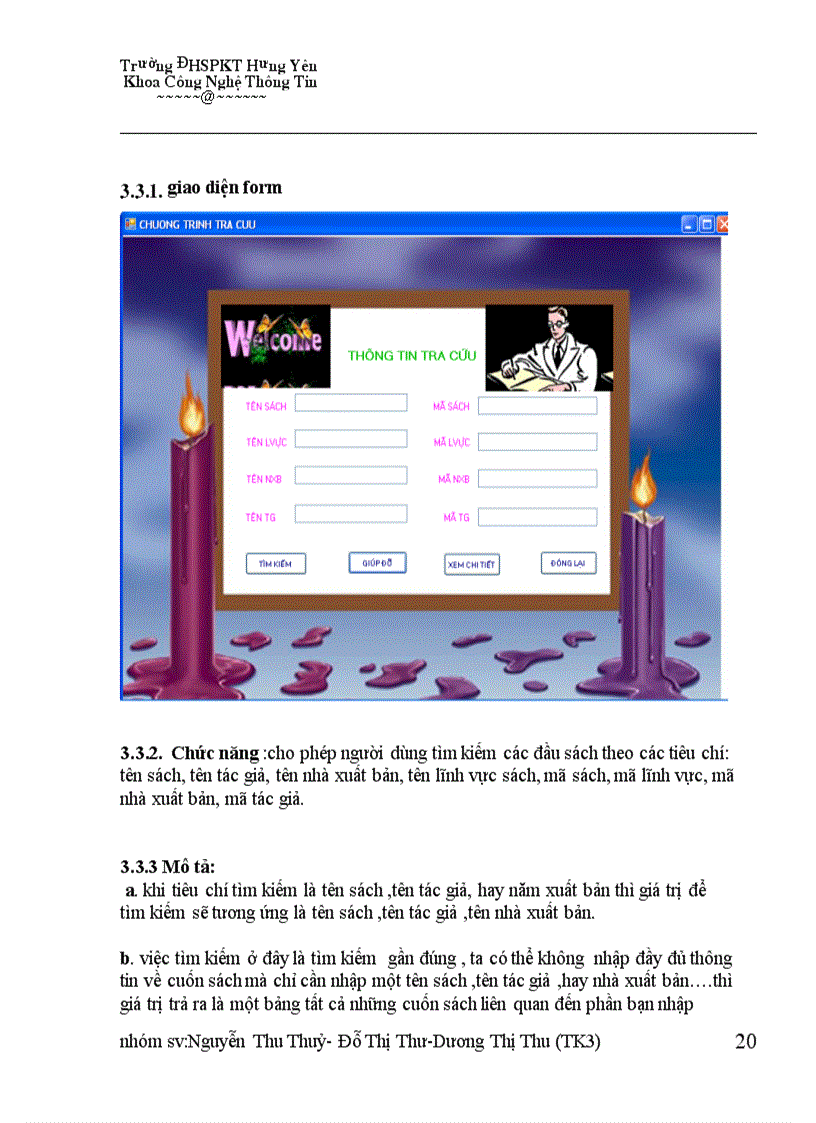 image for page Báo cáo bài tập lớn môn phân tích thiết kế hệ thống tra cứu và nhập sách trong thư viện