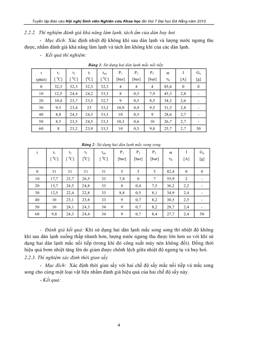 image for page NCKH Ảnh hưởng cách bố trí dàn lạnh đến khả năng tách ẩm không khí trong hệ thống sấy lạnh