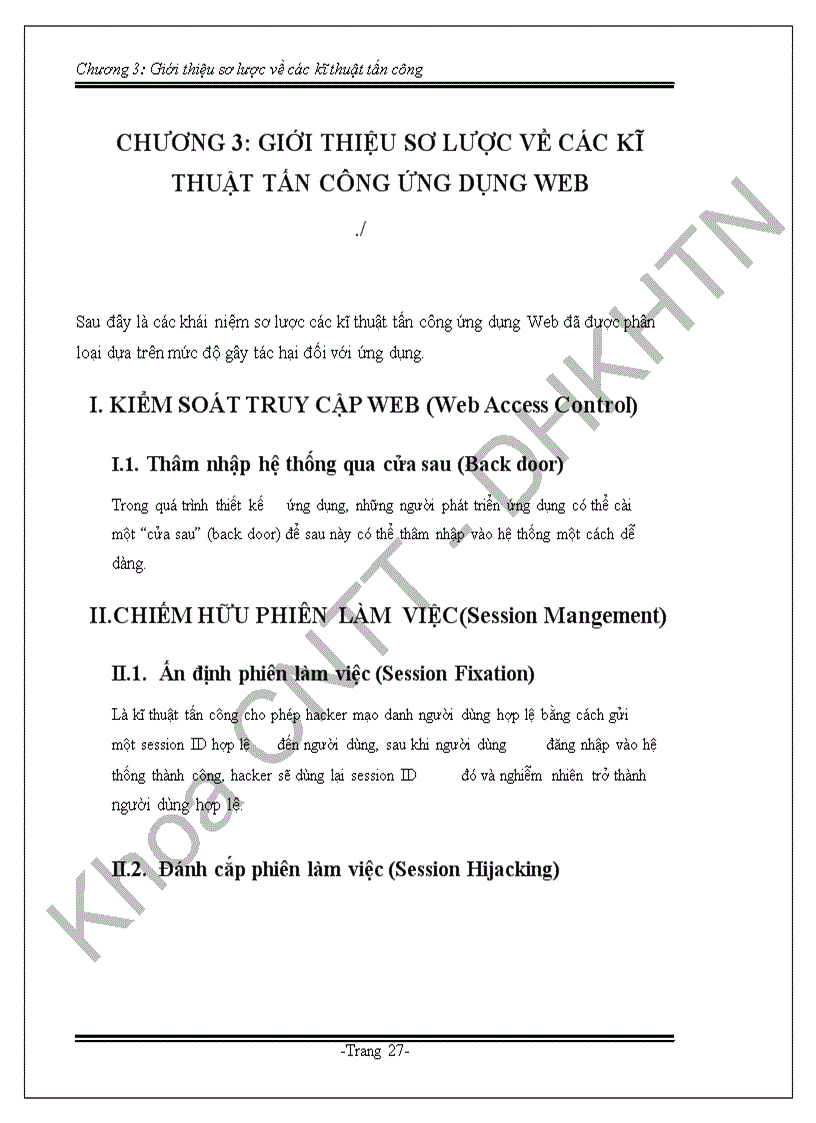 image for page Nghiên cứu một số vấn đề về bảo mật và ứng dụng web trên internet