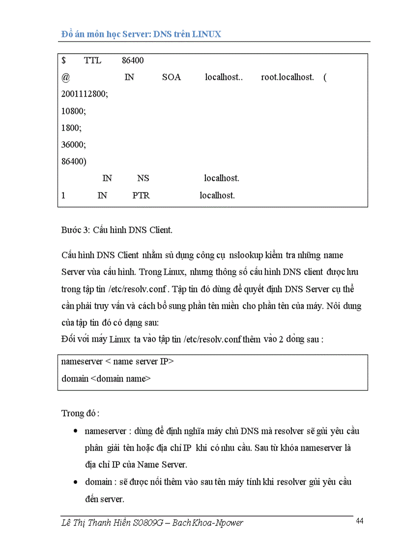 image for page Dịch vu DNS trên LINUX