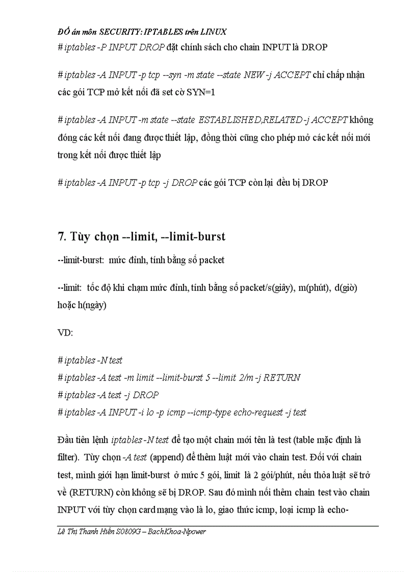 image for page IPTABLES trên LINUX