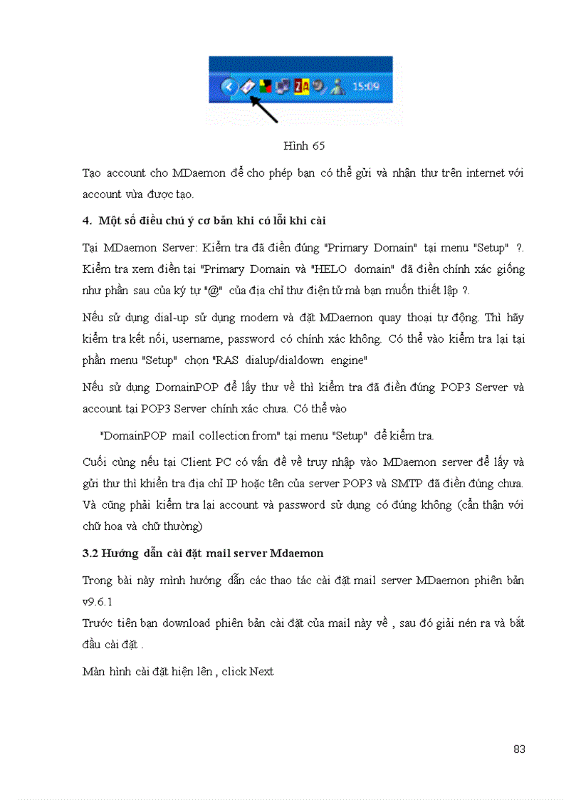 image for page Xây dựng các dịch vụ mạng trong một doanh nghiệp vừa và nhỏ sử dung Window Server 2003 trên phần mềm máy ảo VMWare