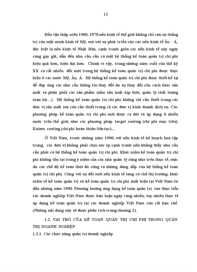 image for page Xây dựng mô hình kế toán quản trị chi phí trong các doanh nghiệp sản xuất dược phẩm việt nam LUẬN ÁN TIẾN SỸ