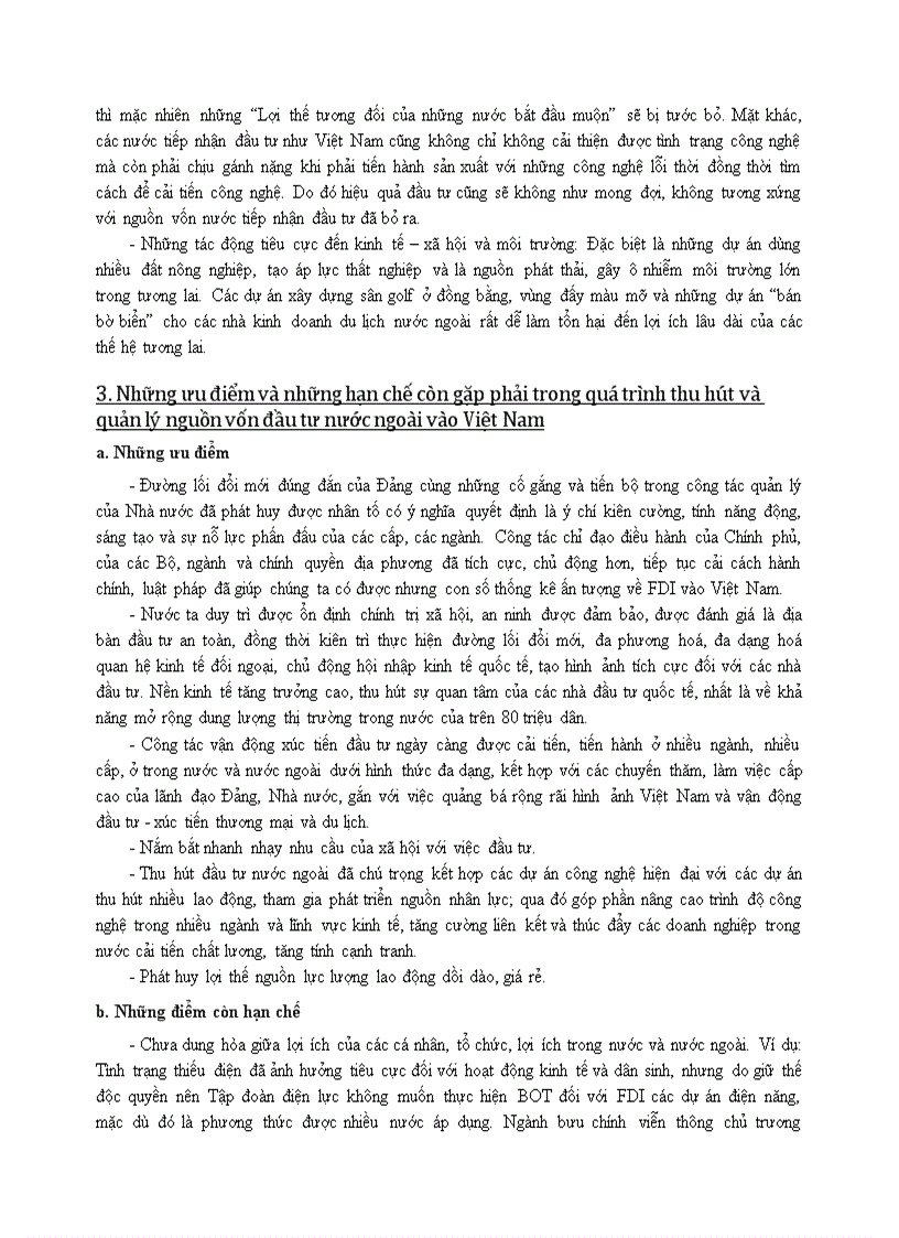 image for page Thực trạng thu hút và quản lý rủi ro dòng vốn đầu tư trực tiếp nước ngoài fdi vào việt nam