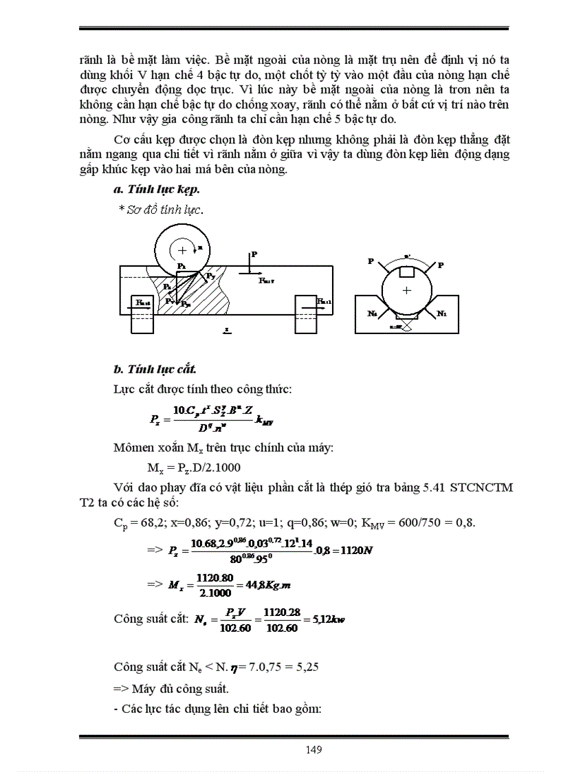 image for page Thiết kế qui trình công nghệ gia công thân và nòng ụ động dùng cho máy tiện T18A