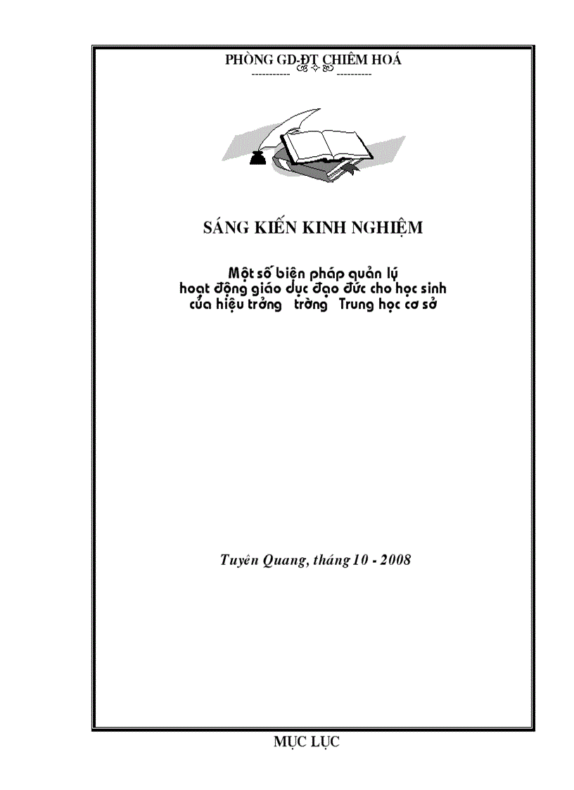 image for page Một số biện pháp quản lý hoạt động giáo dục đạo đức cho học sinh của hiệu trưởng trường Trung học cơ sở