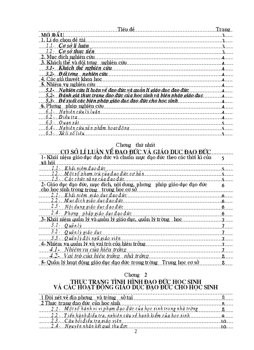 image for page Một số biện pháp quản lý hoạt động giáo dục đạo đức cho học sinh của hiệu trưởng trường Trung học cơ sở