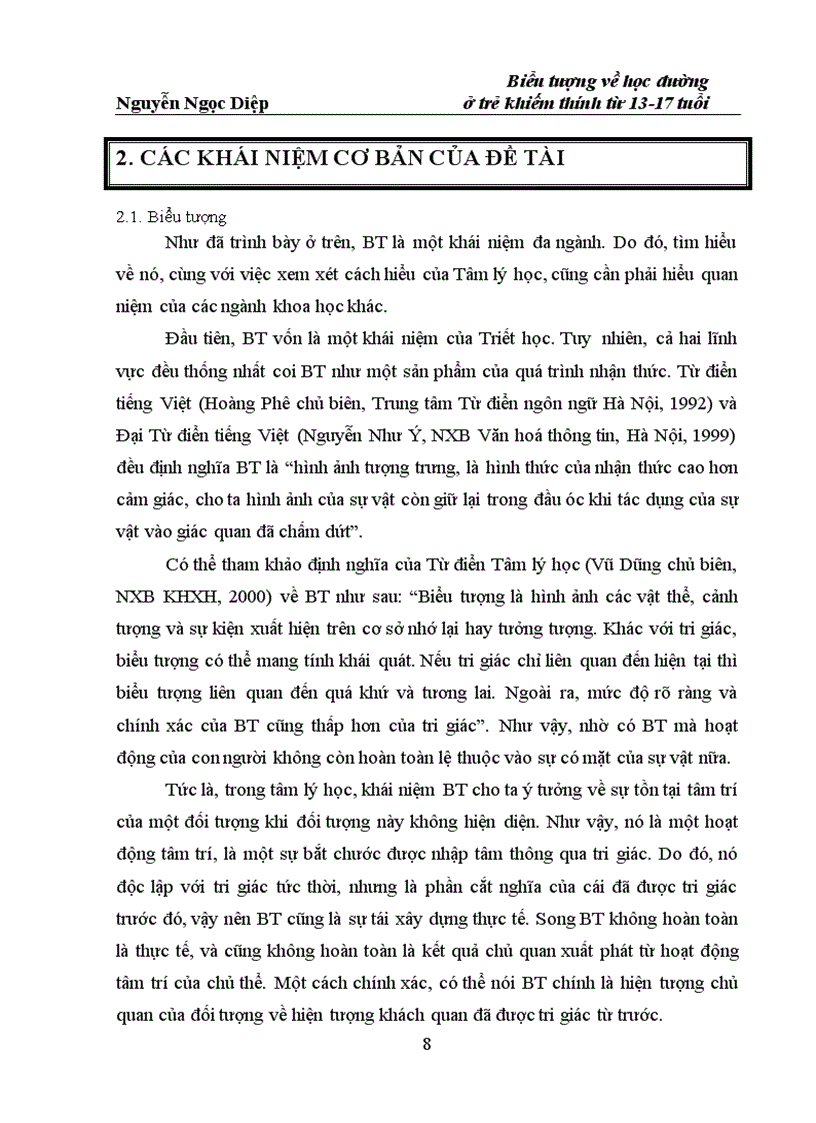 image for page Biểu tượng về học đường ở trẻ khiếm thính từ 13 17 tuổi một số vấn đề lý luận