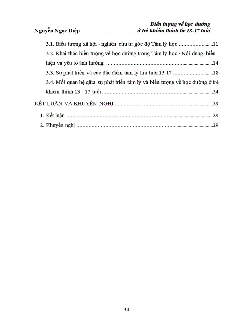 image for page Biểu tượng về học đường ở trẻ khiếm thính từ 13 17 tuổi một số vấn đề lý luận