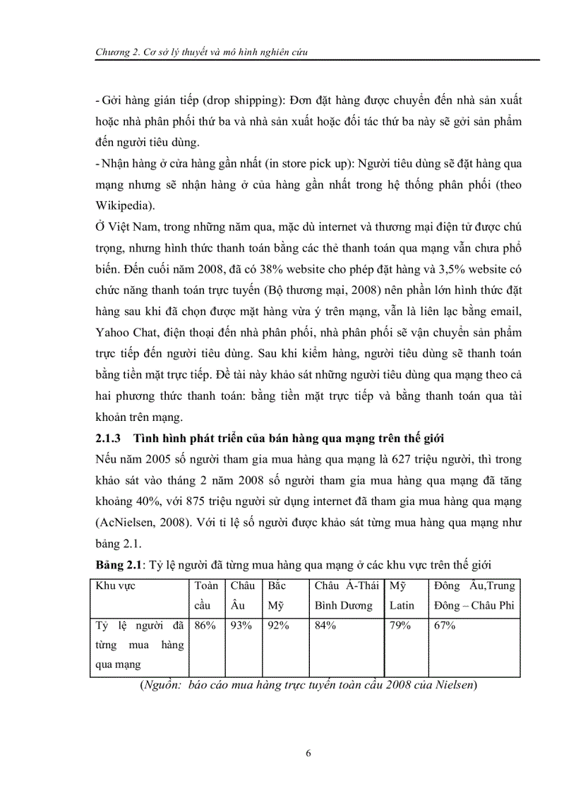 image for page Nghiên cứu các yếu tố ảnh hưởng đến ý định sử dụng dịch vụ mua hàng điện tử qua mạng Năm 2010