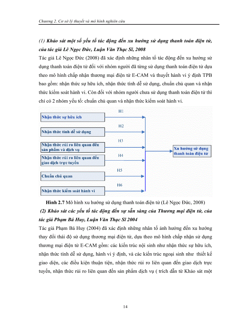 image for page Nghiên cứu các yếu tố ảnh hưởng đến ý định sử dụng dịch vụ mua hàng điện tử qua mạng Năm 2010