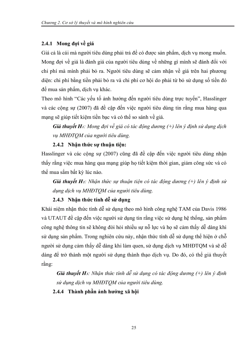 image for page Nghiên cứu các yếu tố ảnh hưởng đến ý định sử dụng dịch vụ mua hàng điện tử qua mạng Năm 2010