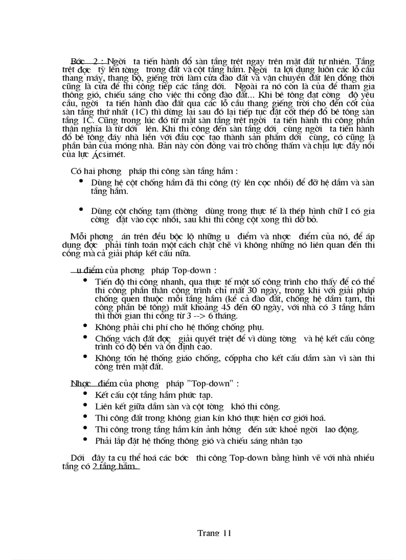 image for page Thi công nhà cao tầng theo phương pháp Top Down