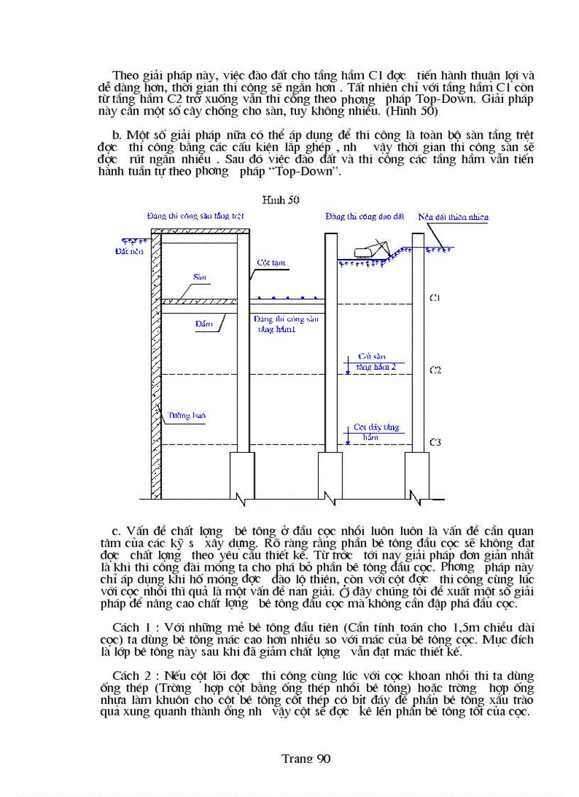 image for page Thi công nhà cao tầng theo phương pháp Top Down