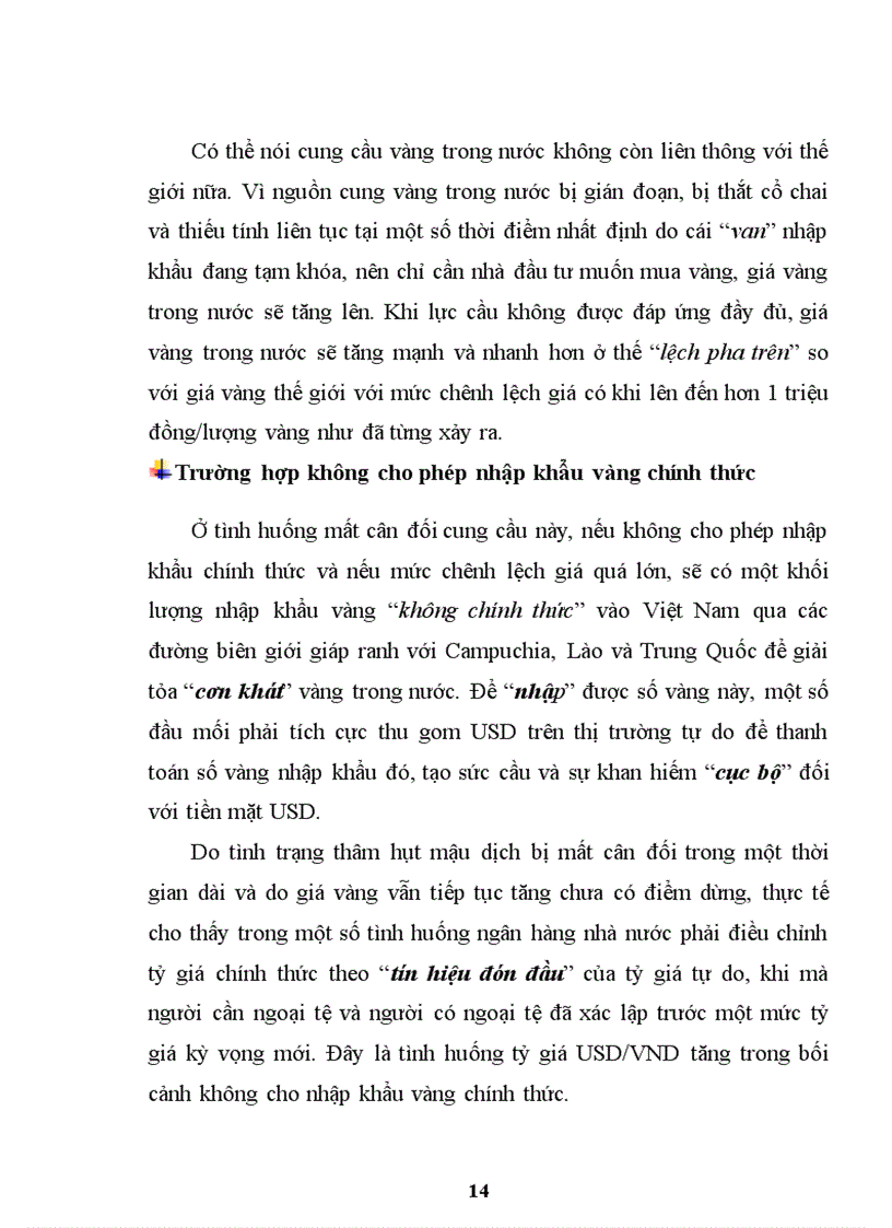 image for page Xóa bỏ kinh doanh vàng miếng trên thị trường tự do 201