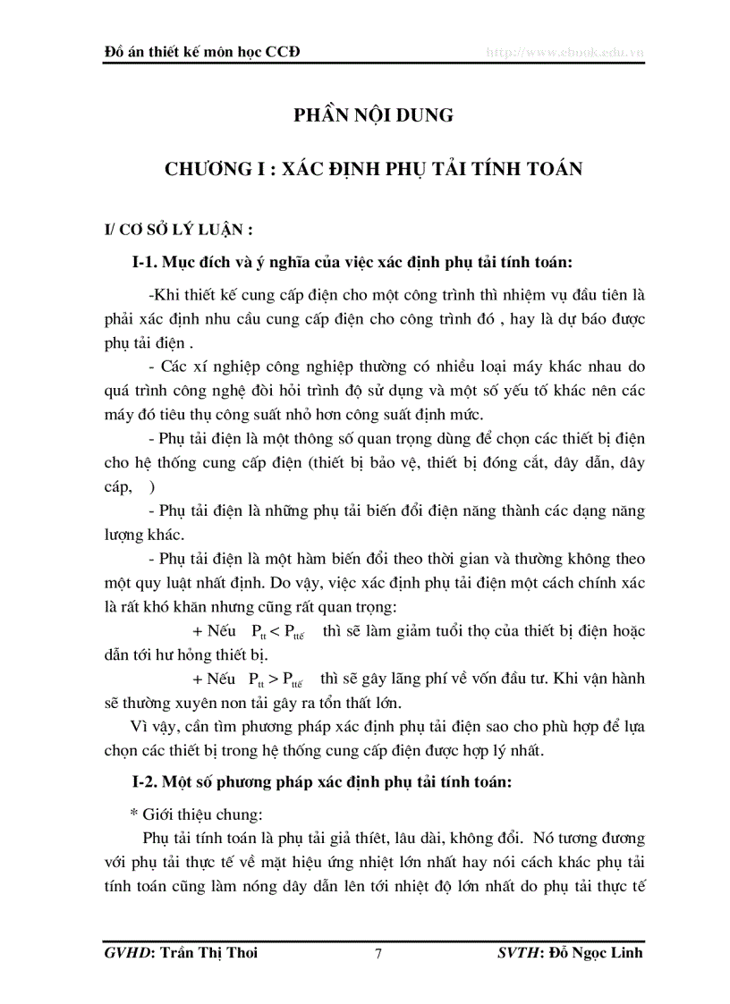 image for page CUNG CẤP ĐIỆN Thiết kế hệ thống cung cấp điện phân xưởng sửa chữa số 2 Nhà máy chế tạo cơ khí