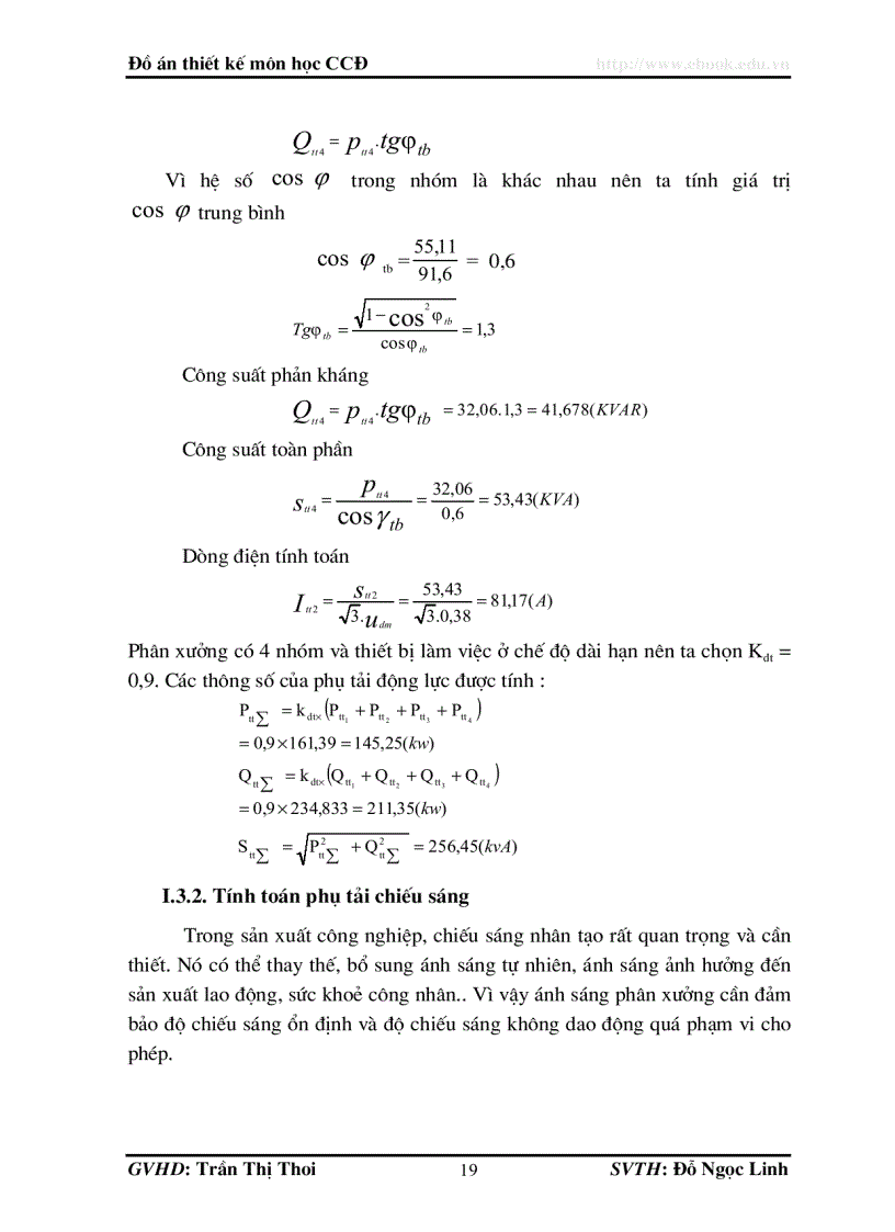 image for page CUNG CẤP ĐIỆN Thiết kế hệ thống cung cấp điện phân xưởng sửa chữa số 2 Nhà máy chế tạo cơ khí