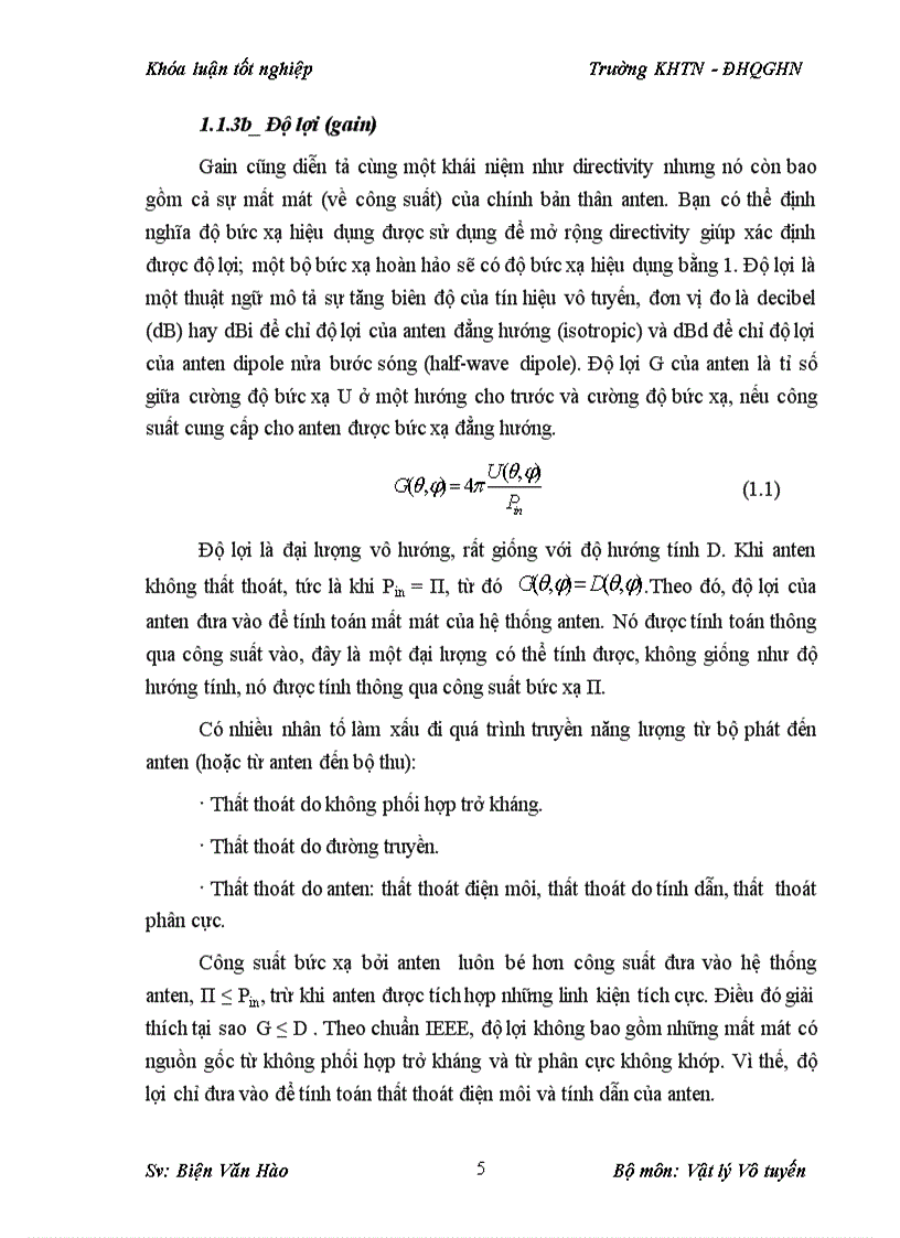 image for page Mô phỏng thiết kế anten yagi hoạt động ở tần số 2 4ghz